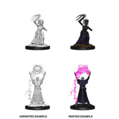 DND UNPAINTED MINIS WV12 DROW MAGE/DROW PRIESTESS